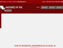Tablet Screenshot of angionesinthewoods.com